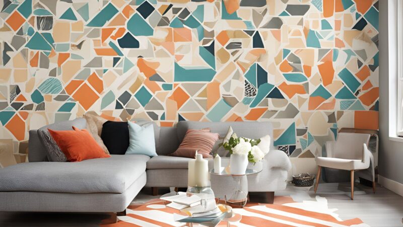 geometric wall design