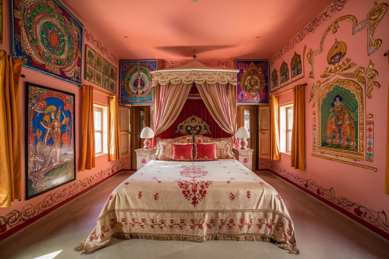 25 Breathtaking Ideas for an Indian Style Bedroom Ideas - Curated Shopping Cart