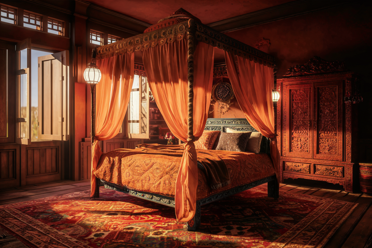 25 Breathtaking Ideas for an Indian Style Bedroom Ideas - Curated ...