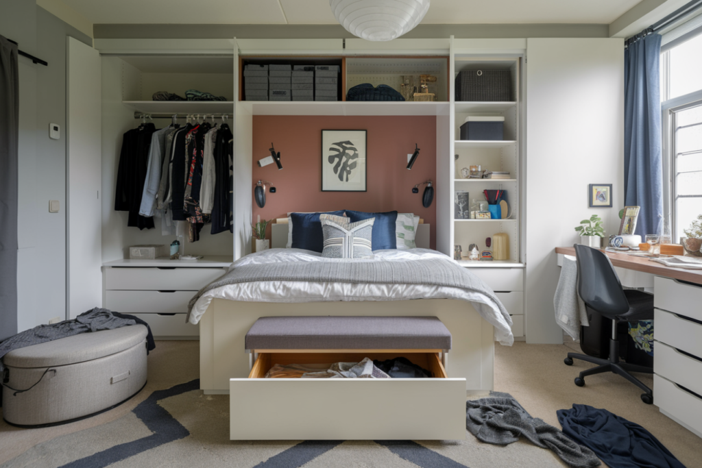 Small Bedroom Storage Ideas