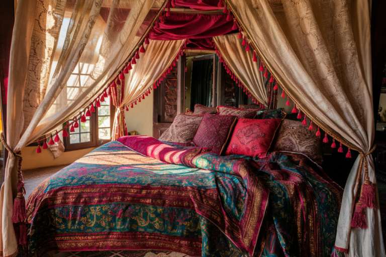 25 Breathtaking Ideas for an Indian Style Bedroom Ideas - Curated ...