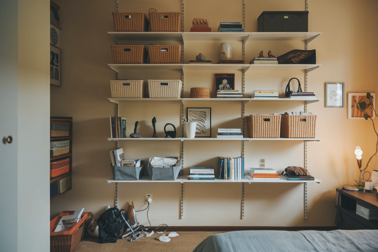 View of 17 Easy Ways For Maximizing Bedroom Storage in Small Apartments ...