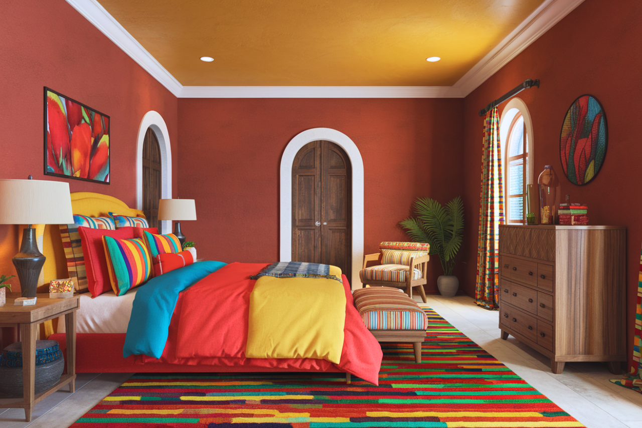 16 Magnificent Ideas For A Vibrant Mexican Bedroom Curated Shopping Cart