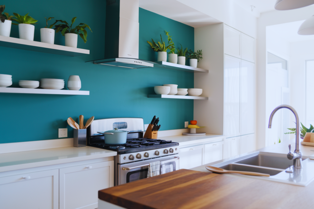 Teal Kitchen Ideas