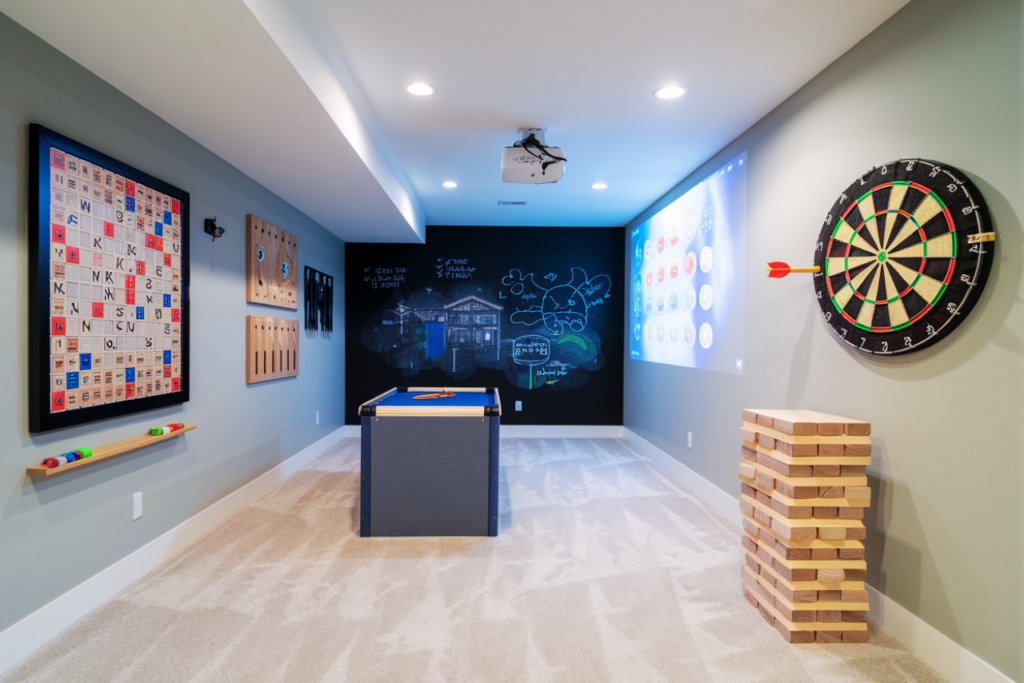 Basement Game Room Ideas