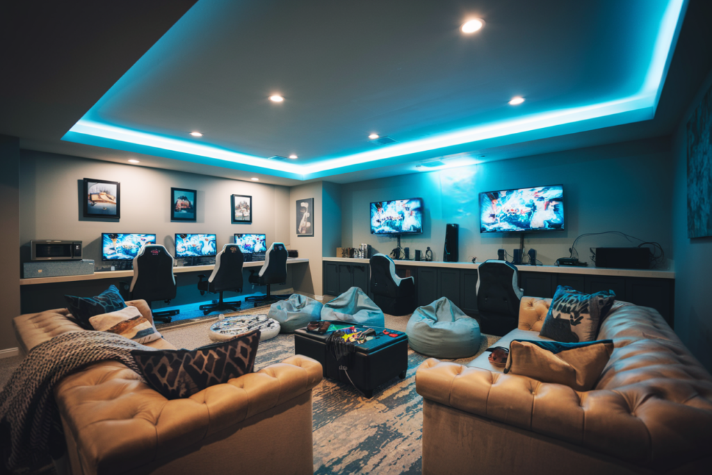 Basement Game Room Ideas