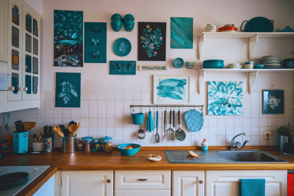 Teal Kitchen Ideas