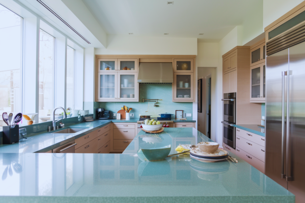 Teal Kitchen Ideas