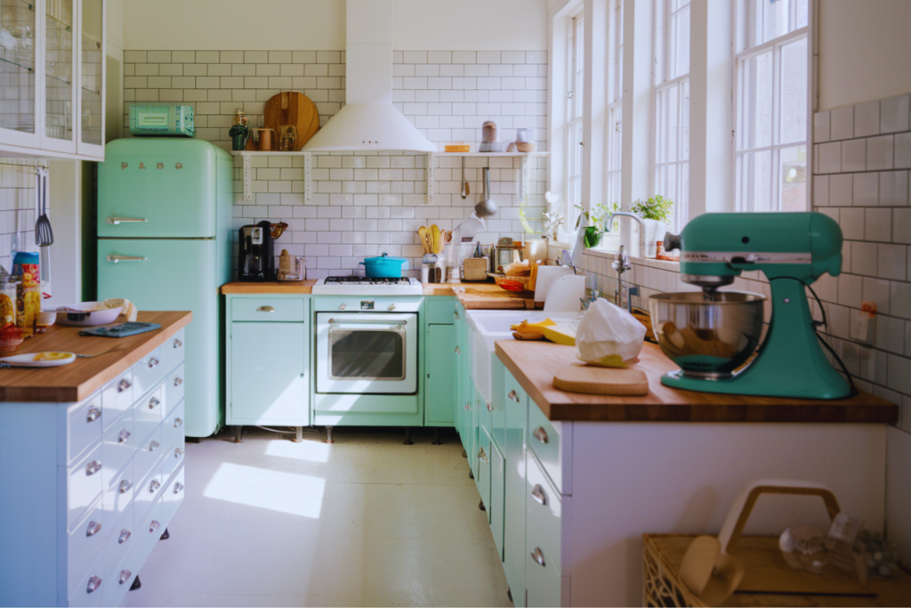 Teal Kitchen Ideas