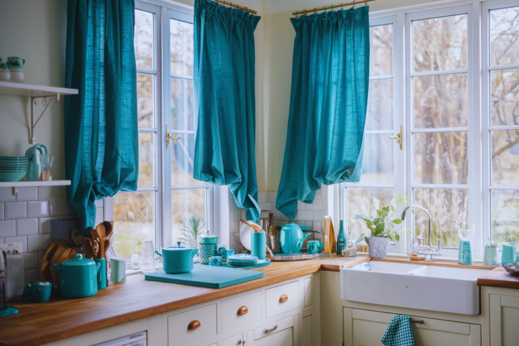 Teal Kitchen Ideas