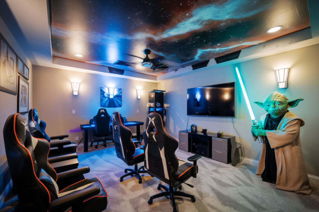 Basement Game Room Ideas