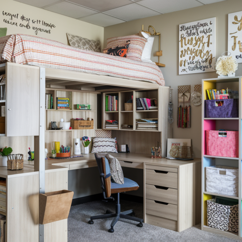 Dorm Room Storage Ideas