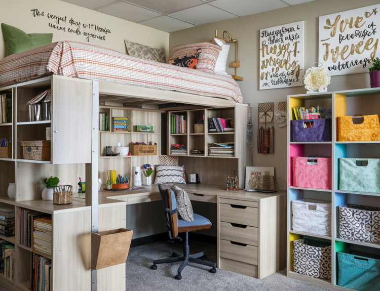 Dorm Room Storage Ideas