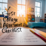 Ultimate First College Apartment Checklist For All Your Essentials