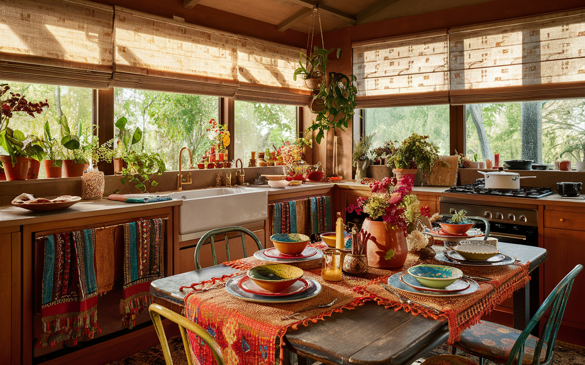 17 Gorgeous Ideas for a Bohemian Kitchen: Unleash Your Inner Free Spirit