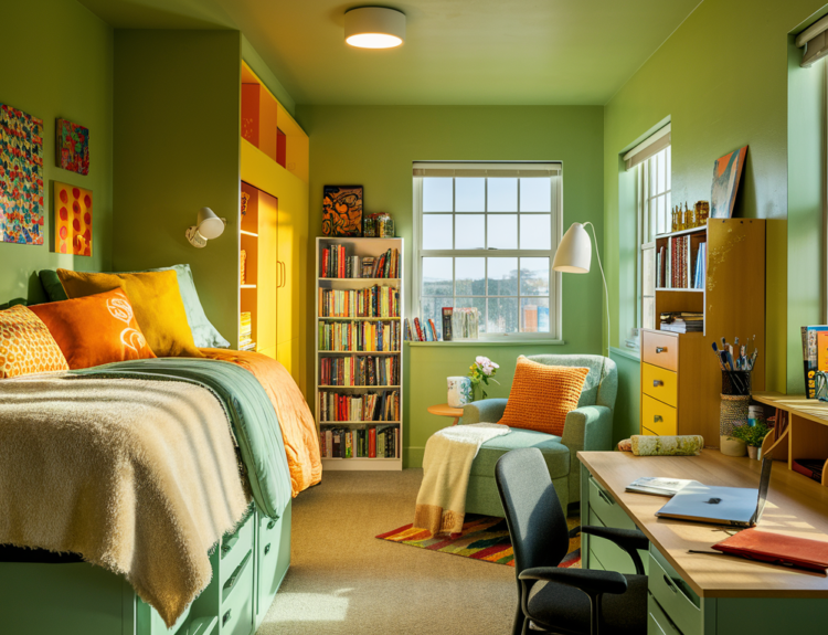 Sage Green Dorm Room Ideas