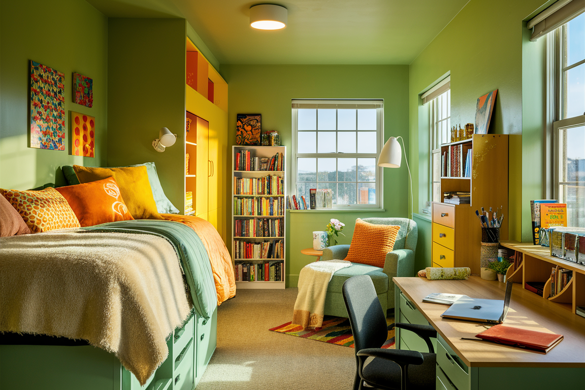 Sage Green Dorm Room Ideas