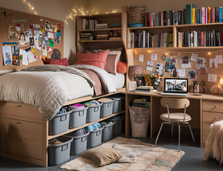 Dorm Room Organization Ideas