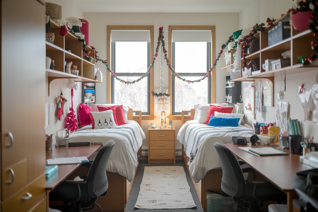 Christmas Dorm Room Decor Ideas