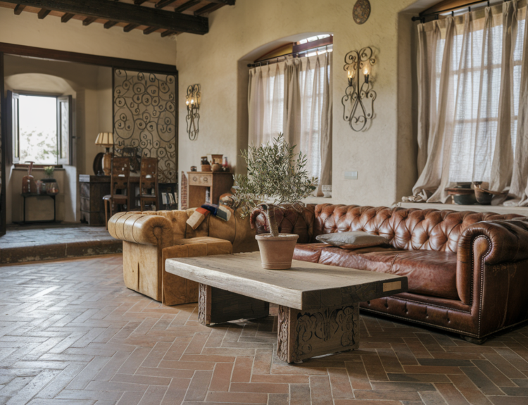 Tuscan Living Room Ideas