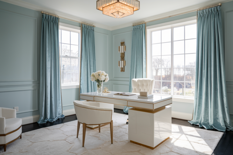 15 Inspiring Blue Home Office Ideas for a Productive and Stylish ...
