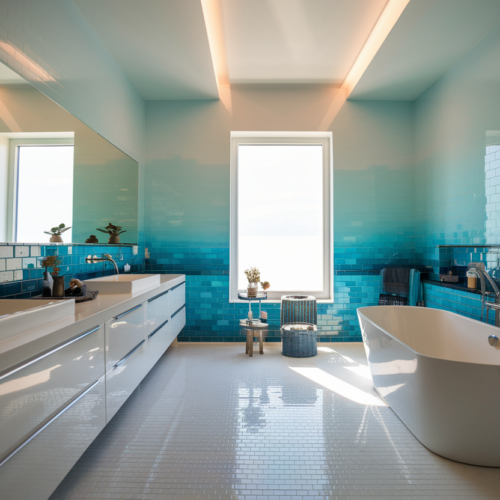 Blue Bathroom Ideas. Featured Image