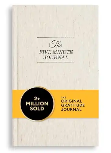 Intelligent Change The Five Minute Journal Original Daily Gratitude Journal 2025 for Happiness, Mindfulness & Reflection Daily Affirmations Undated Life Planner Journal fo...