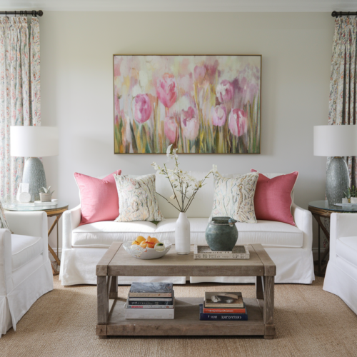 Spring Living Room Decor Ideas