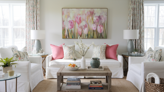 Spring Living Room Decor Ideas